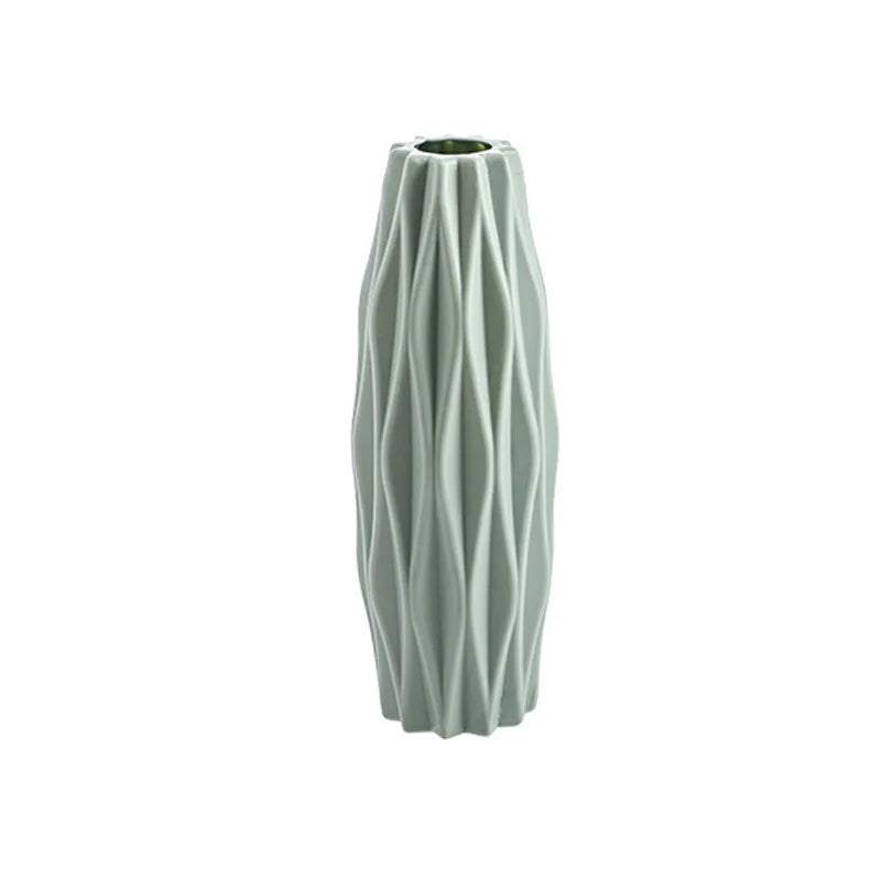 White Nordic Plastic Vase