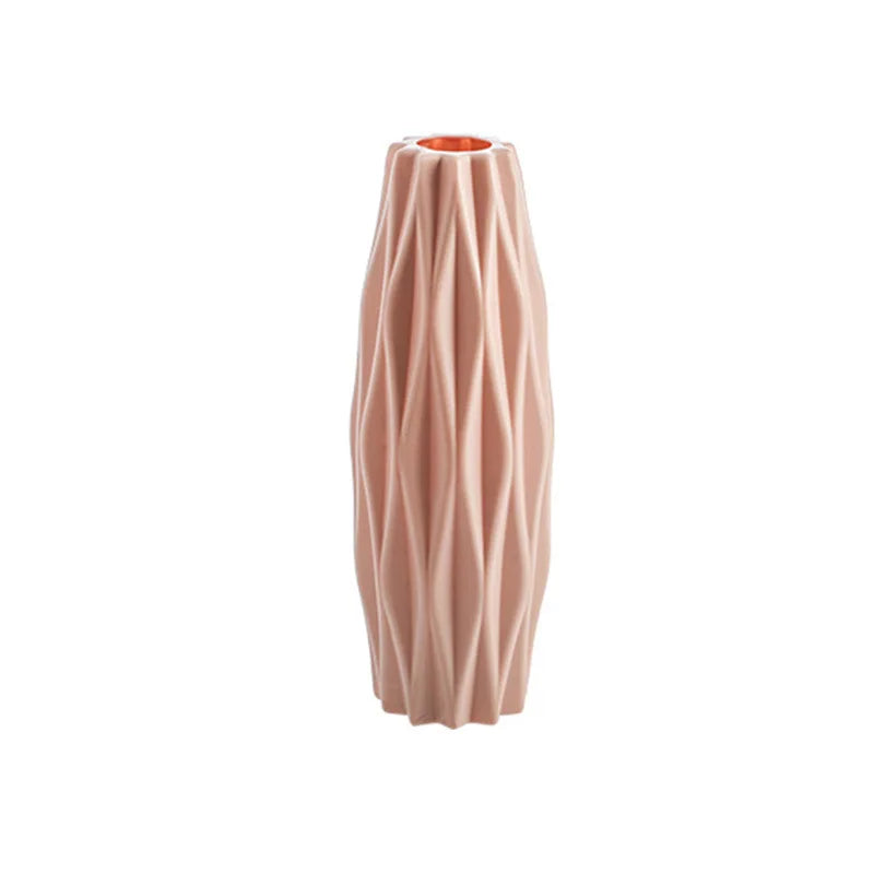 White Nordic Plastic Vase