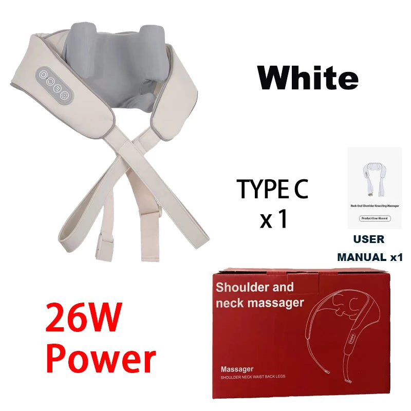 Neck Massager Back Shoulder Massager for Muscle Relax Multifunctional Neck And Shoulder Relaxing Massage Shawl Massaging body