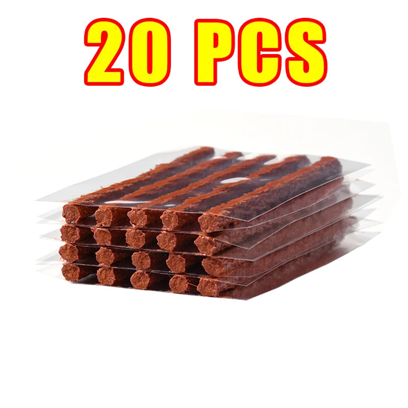Tubeless Tire Plug Repair Kit – 5‑Piece Plug & Reamer Set