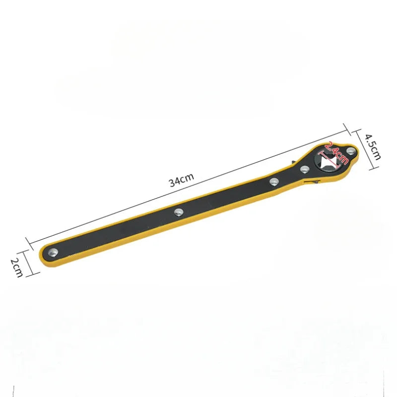 Labor-Saving Jack Ratchet Wrench – Cross-Style Tire & Jack Tool