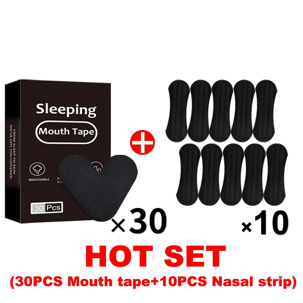 Anti-Snore Sleep Mouth Tape – All-Day Comfort