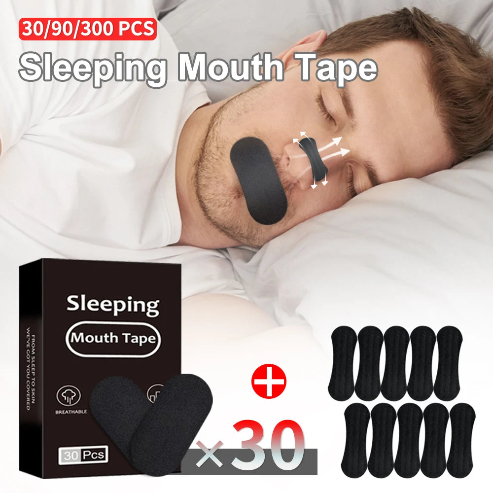 Anti-Snore Sleep Mouth Tape – All-Day Comfort