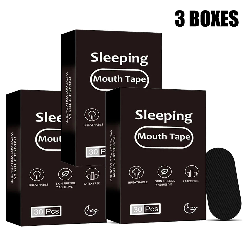 Anti-Snore Sleep Mouth Tape – All-Day Comfort