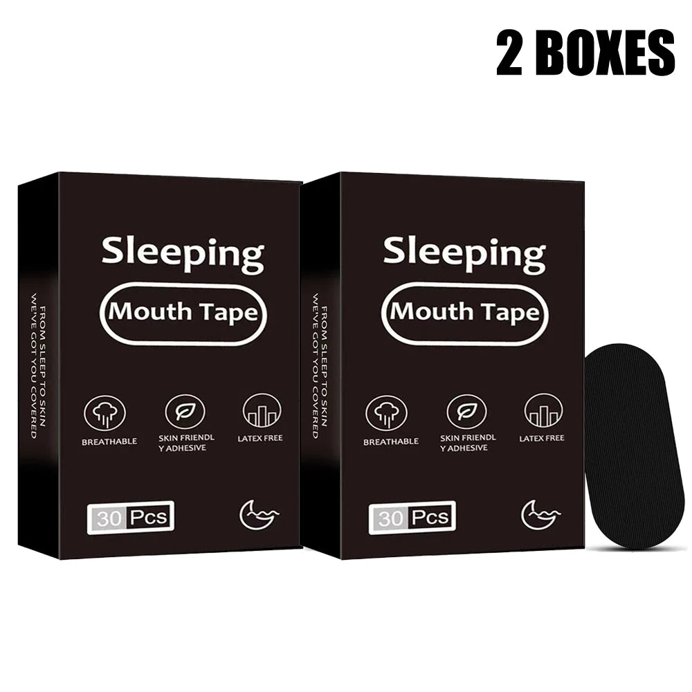 Anti-Snore Sleep Mouth Tape – All-Day Comfort