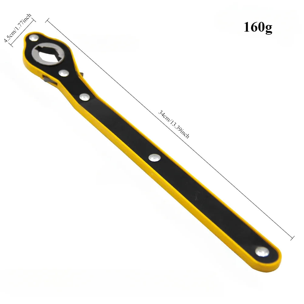 Labor-Saving Jack Ratchet Wrench – Cross-Style Tire & Jack Tool