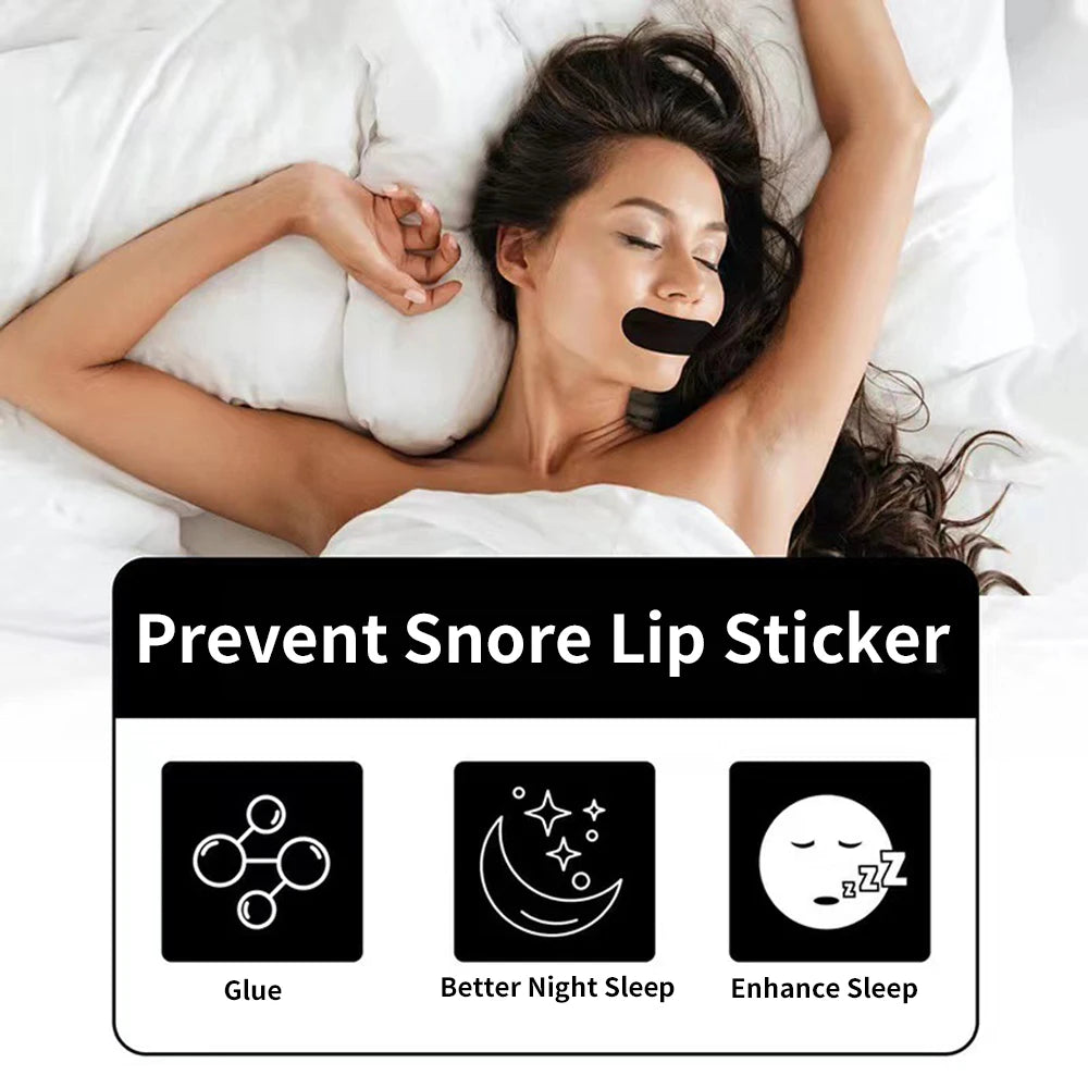 Anti-Snore Sleep Mouth Tape – All-Day Comfort
