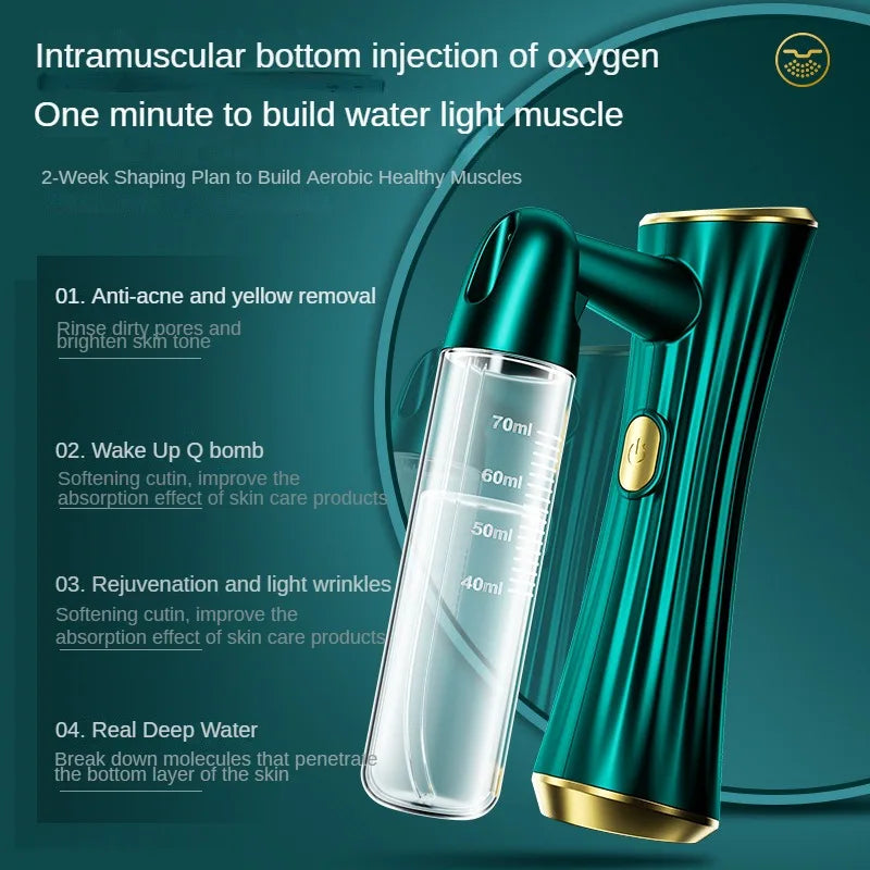 Handheld Facial Steamer Sprayer - for Deep Moisturizing & Skin Replenishment