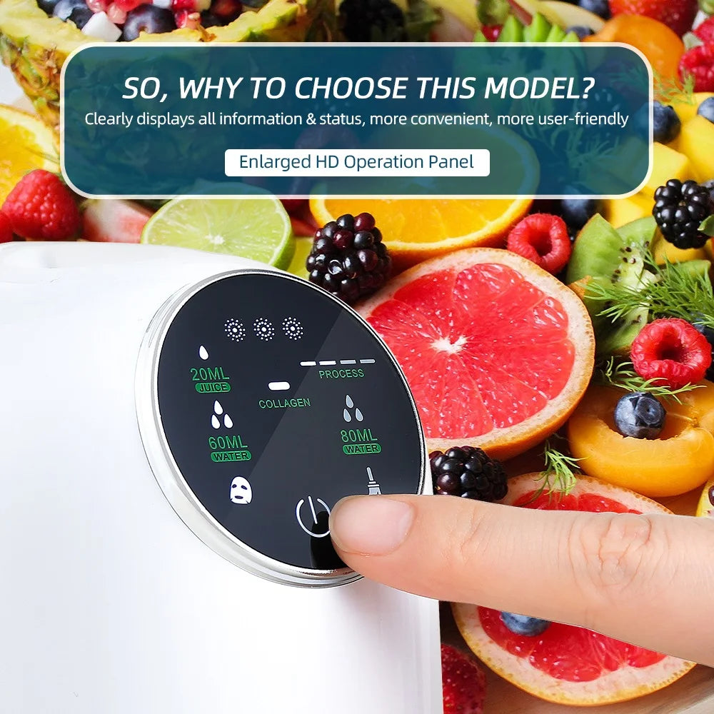 Foreverlily DIY Mask Machine Home Use Mask Making Vegetable Fruit Juice Milk Self-made Facial Mask Automatic Mask Maker SPA Care