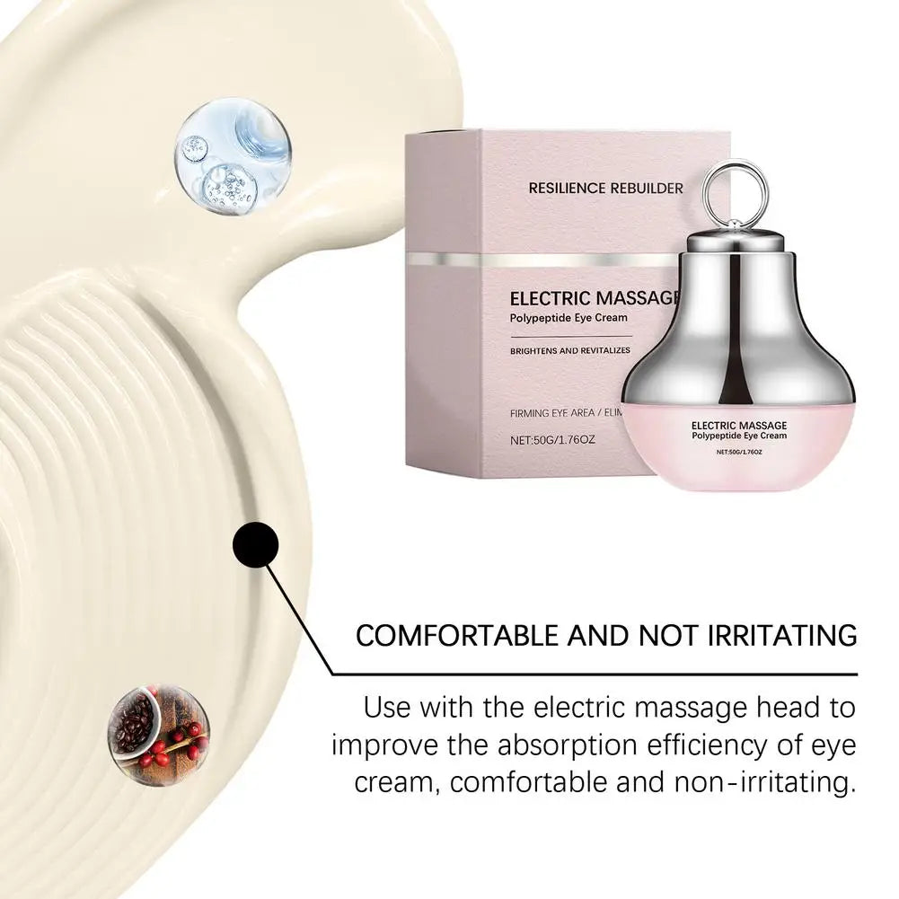 Electric Massage Eye Cream Firming Moisturizing Fades Wrinkles  Brighten Skin eye cream Delays Aging Gentle Vibration