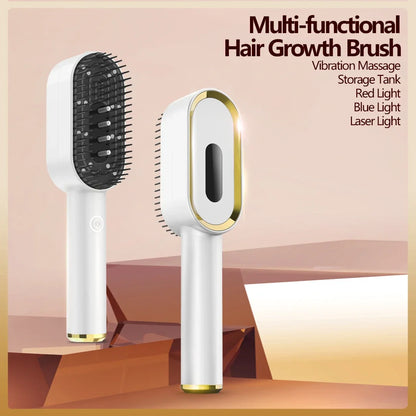 3-in-1 Laser Hair Growth Comb - Red/Blue Light Therapy