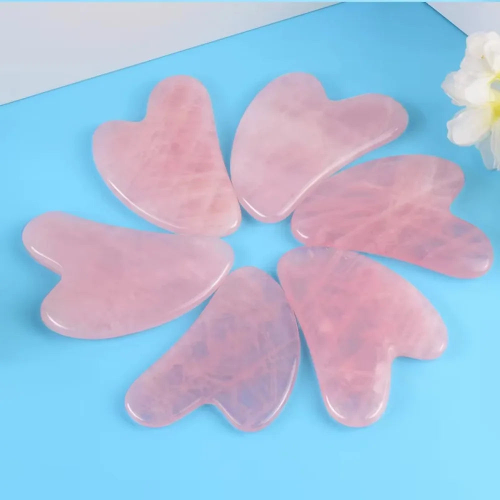 Natural Gua Sha Facial Tool for Face Eye Puffiness