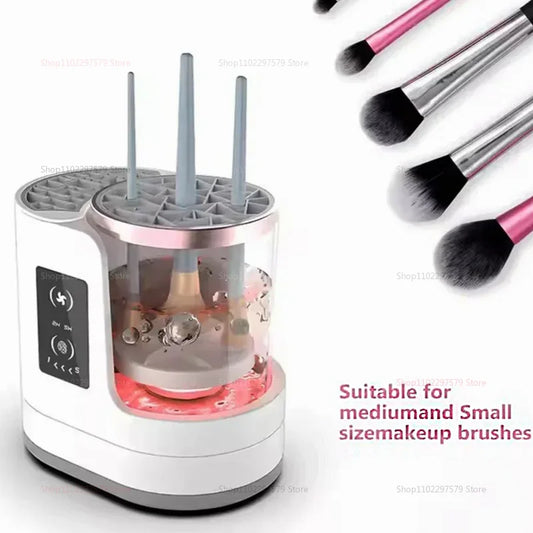 A Ladies' Exclusive Electric Makeup Brush Cleaner A Cleaning Tool For Makeup Brushes And Foundation Valentine's Day Gift