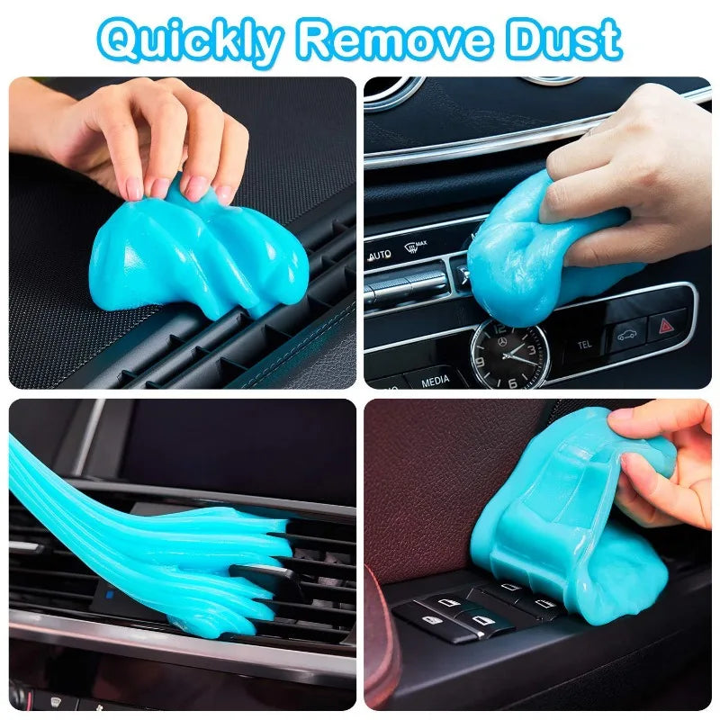 Magic Cleaning Gel Slime – Reusable Car &amp; Gadget Dust Remover