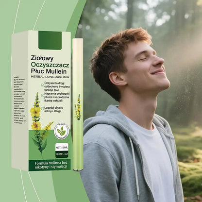 Mullein Lung Cleanse Diffuser Herbal Diffuser Pen For Lung Cleansing Clear Breathing Improvement