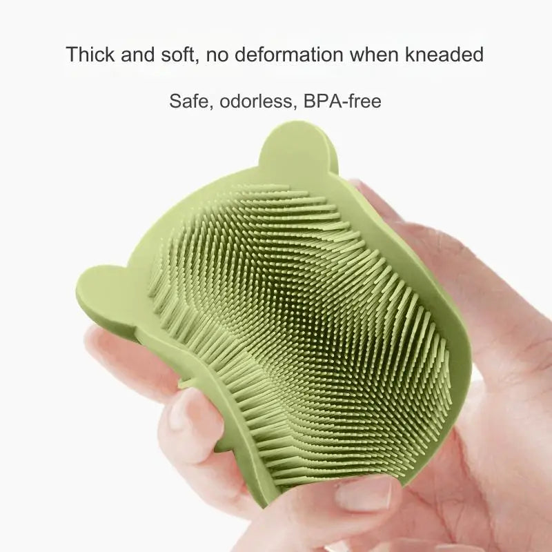 Dinosaur Silicone Scalp Massager Shampoo Brush