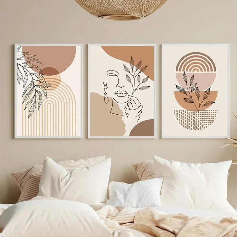 Bohemian Nordic Minimalist Prints
