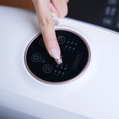 Portable Electric Hand Massager Relaxerly Kneading Wrist Finger Joint Palm With Heat Airbag Wrap Press To Relieve Hand Fatigue