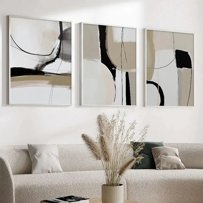 Minimalist Abstract Lines Poster