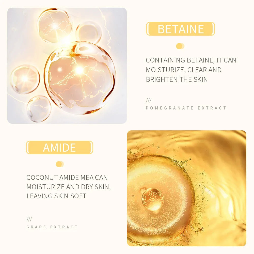 BIOAQUA Rice Raw Pulp Facial Cleanser Face Wash Foam