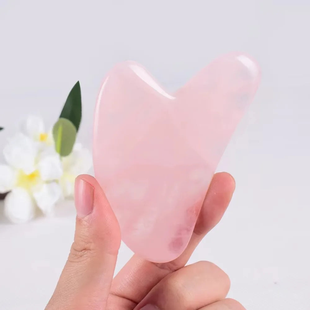 Natural Gua Sha Facial Tool for Face Eye Puffiness