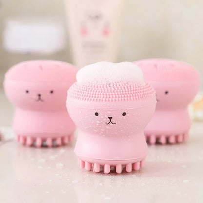 Silicone Face Cleansing Brush Facial Deep Pore Skin Care