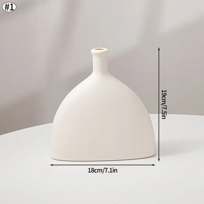 Creative White Minimalist Vase