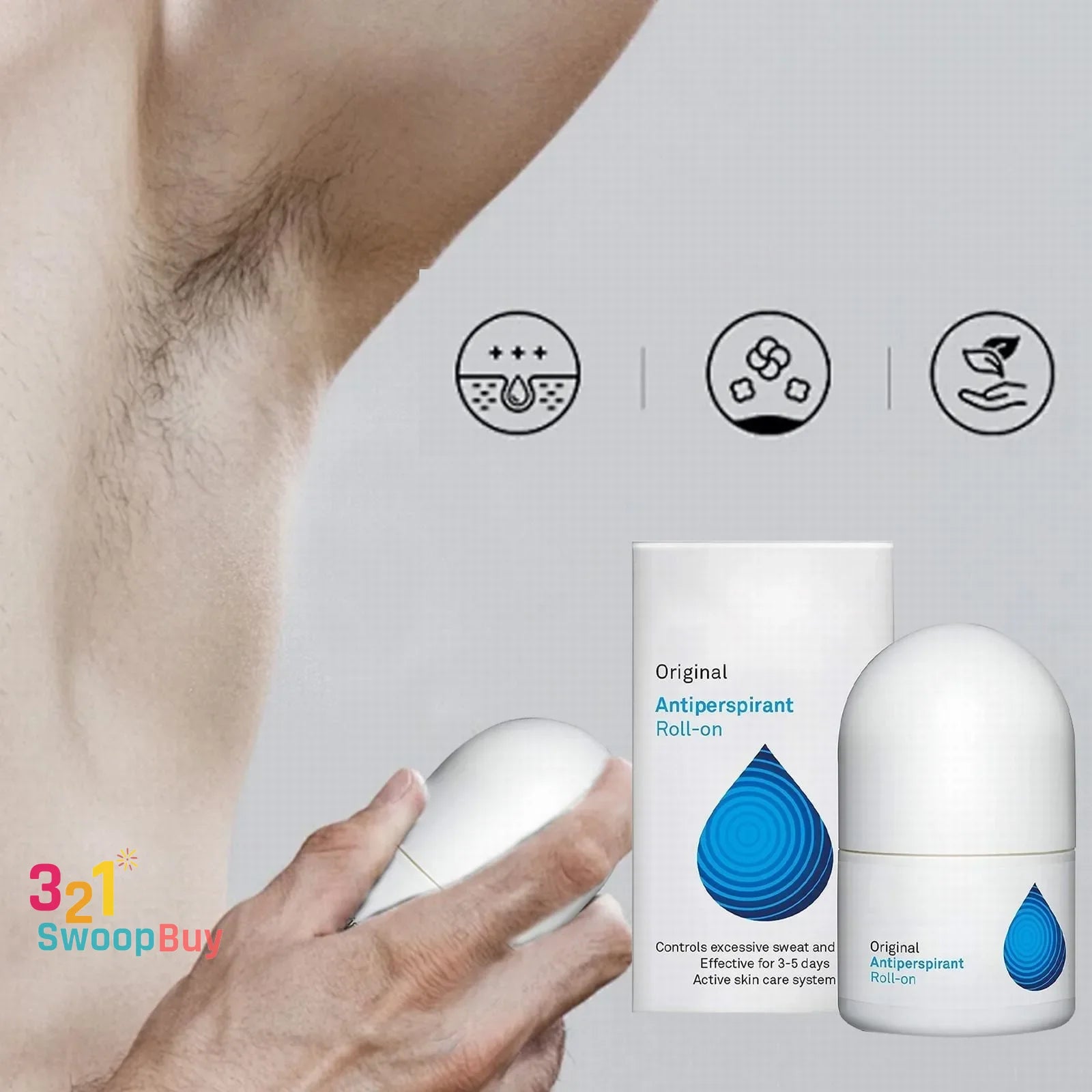 2025 Long-Lasting Deodorant Stick, Natural Care for Underarm