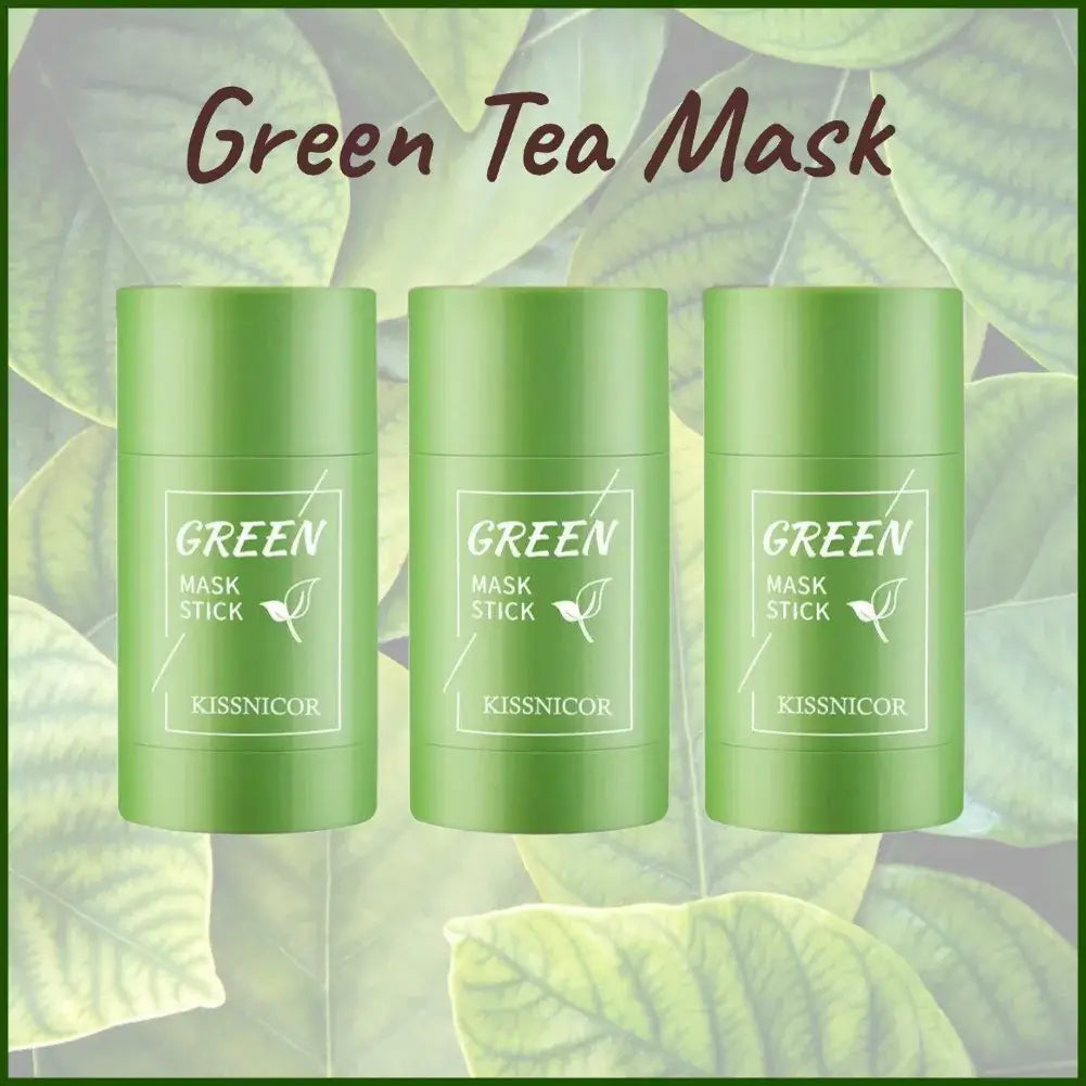 Green Tea Face Cleansing Mask Stick Shrink pores
