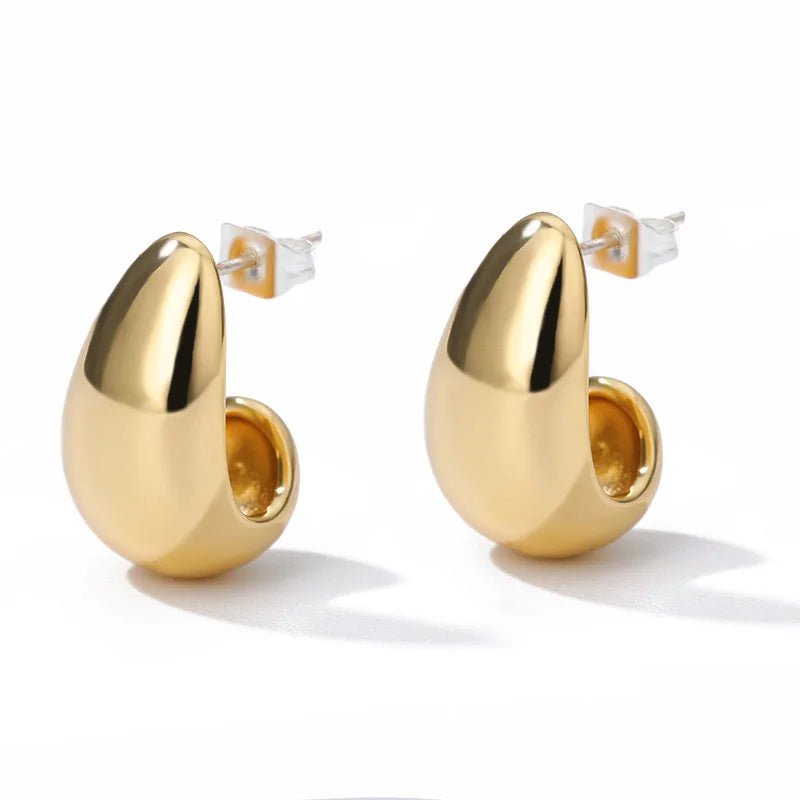 Luxury Star Hoop Earrings