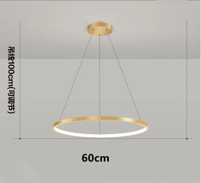 Modern Round LED Pendant Light