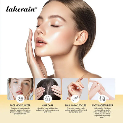 Organic Rosehip Oil Rose Hips Face Oils -Skin Care Moisturizer