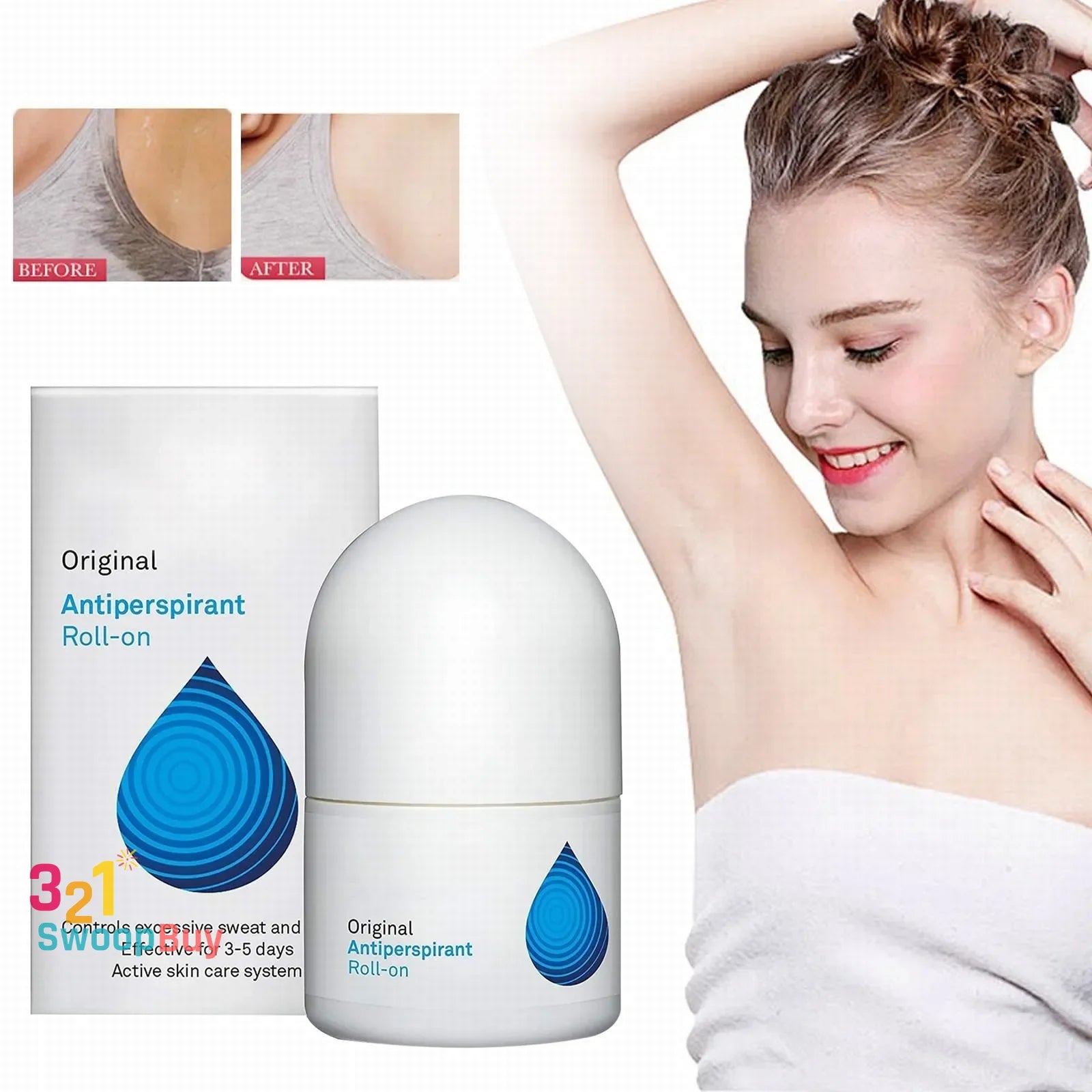 2025 Long-Lasting Deodorant Stick, Natural Care for Underarm