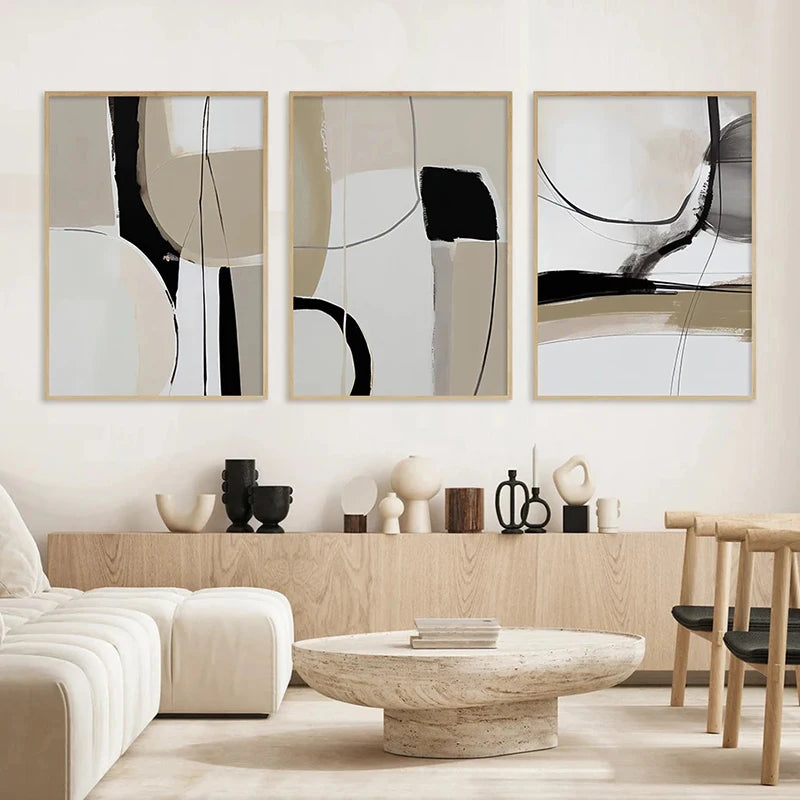 Minimalist Abstract Lines Poster