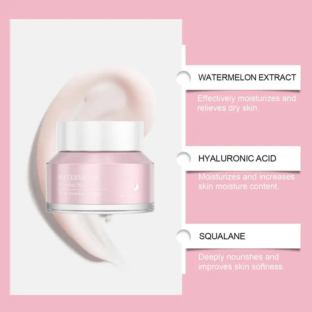 Watermelon Facial Mask Overnight Deep Hydrating