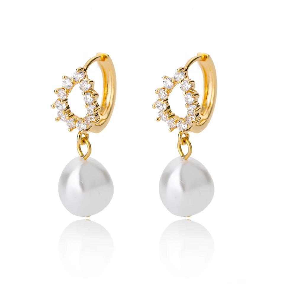 Luxury Star Hoop Earrings