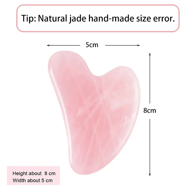Natural Gua Sha Facial Tool for Face Eye Puffiness