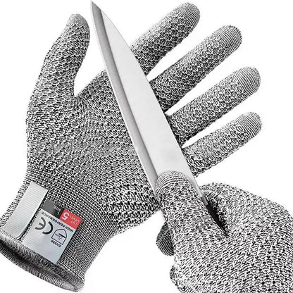 Grade 5 HPPE Cut Resistant Safety Gloves – Kitchen &amp; Work Protection