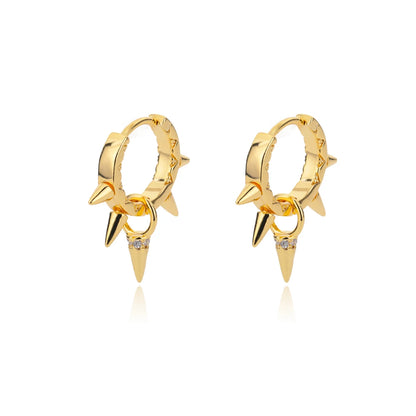 Luxury Star Hoop Earrings