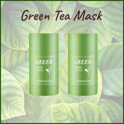 Green Tea Face Cleansing Mask Stick Shrink pores