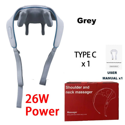 Neck Massager Back Shoulder Massager for Muscle Relax Multifunctional Neck And Shoulder Relaxing Massage Shawl  Massaging body