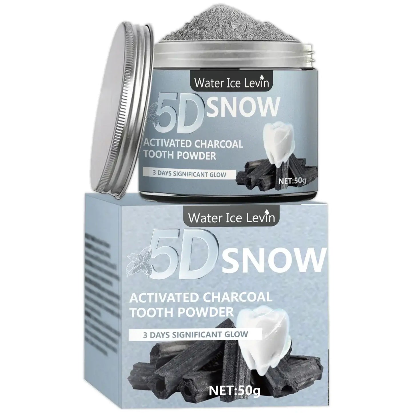 Bamboo Charcoal Tooth Whitening Powder - Natural Whitening