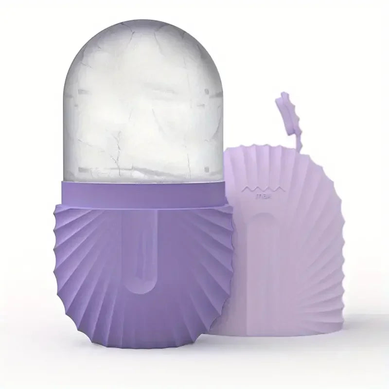 Ice Face Roller Ice Cube Beauty Massage Silicone