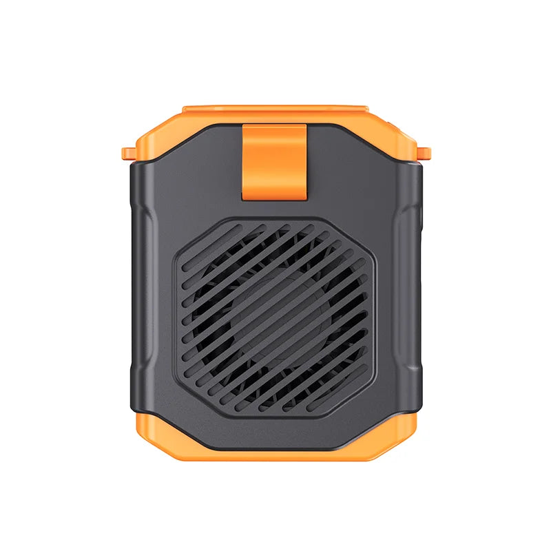 USB Rechargeable Waist &amp; Neck Clip Fan 1800 mAh Hands Free Cooling
