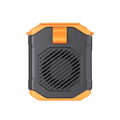 USB Rechargeable Waist &amp; Neck Clip Fan 1800 mAh Hands Free Cooling