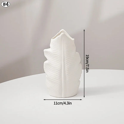 Creative White Minimalist Vase