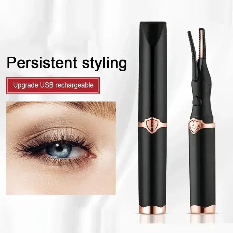 Electric Heated Eyelash Curler Portable Eyelash Curling Device