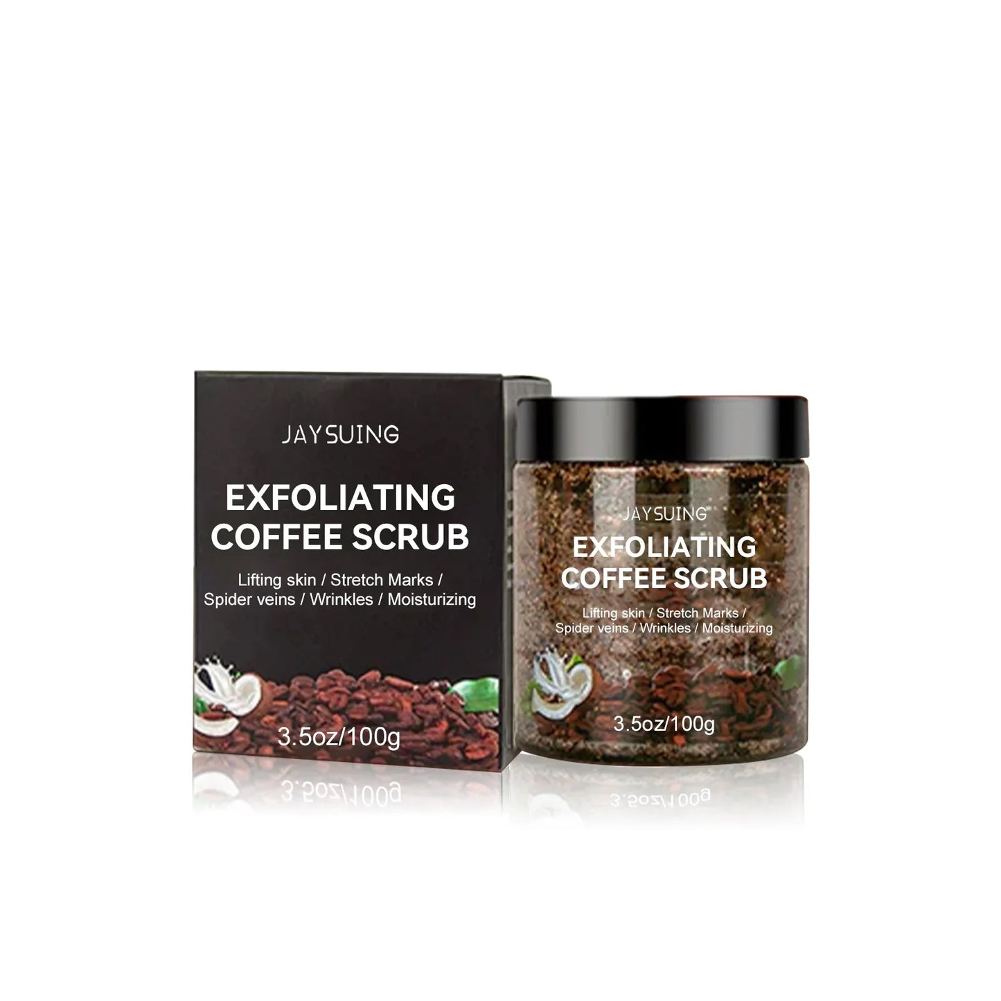 Coffee Scrub for Face Body Exfoliating Brightening Cleaning Dark Spots