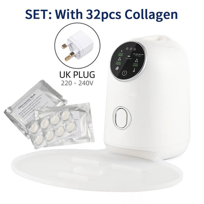 Foreverlily DIY Mask Machine Home Use Mask Making Vegetable Fruit Juice Milk Self-made Facial Mask Automatic Mask Maker SPA Care