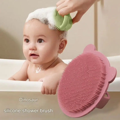 Dinosaur Silicone Scalp Massager Shampoo Brush